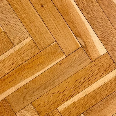 Exemple d'un parquet vitrifié